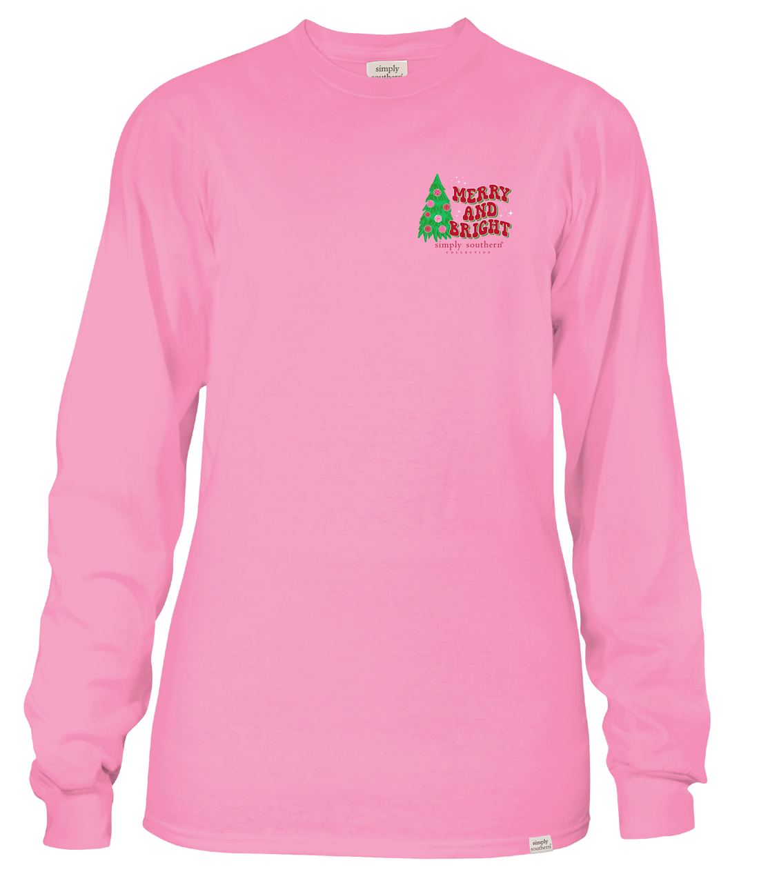 YOUTH - Simply Southern - Oh Christmas Tree Truck Long Sleeve Tee