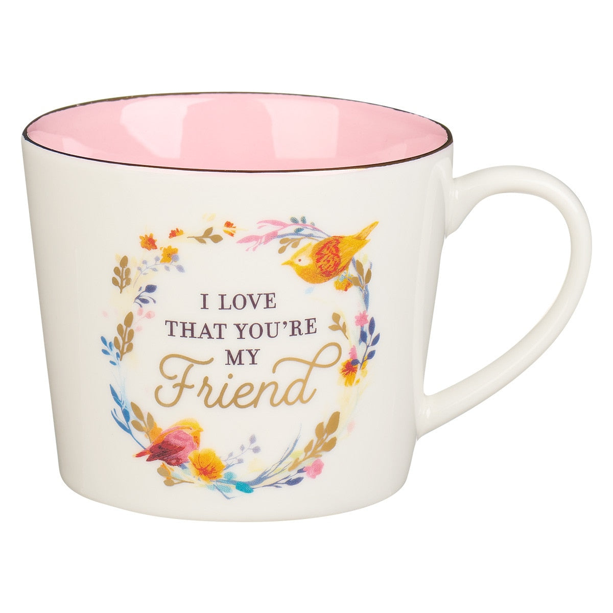 I Love That You Are My Friend Coffee Mug - Proverbs 27: 9-11