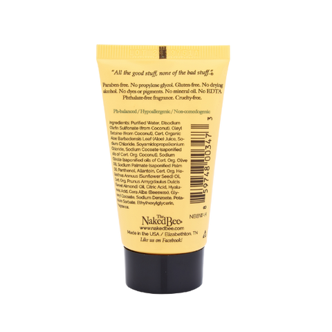 The Naked Bee - TRAVEL SIZE Body Wash - Orange Blossom Honey