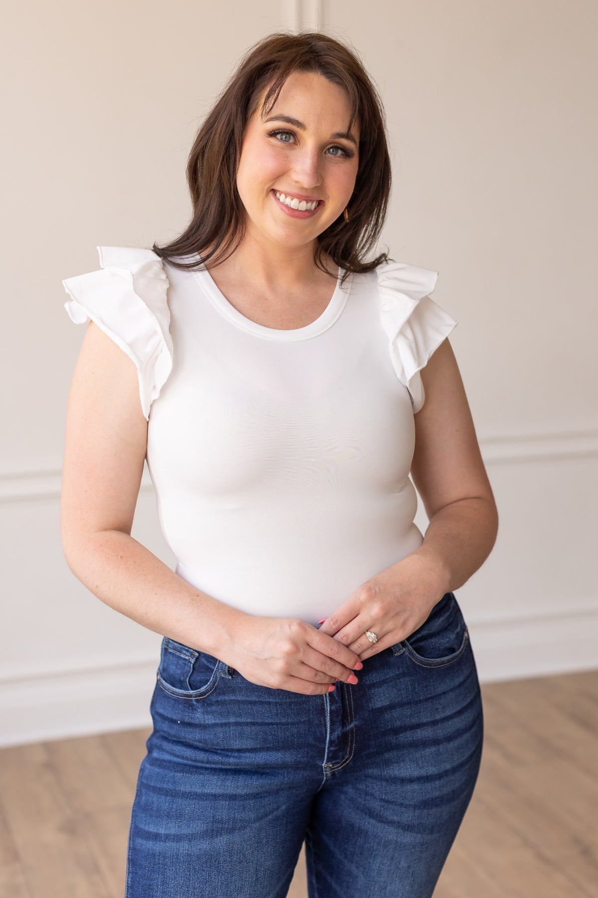 The Eloise Bodysuit - White