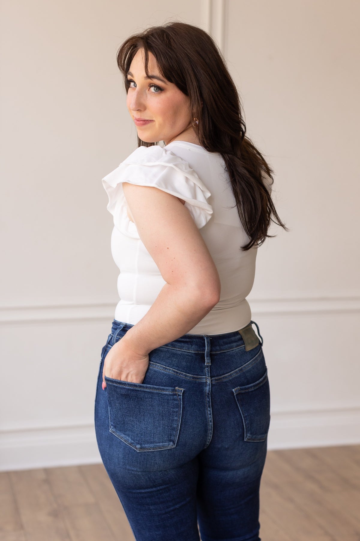 The Eloise Bodysuit - White