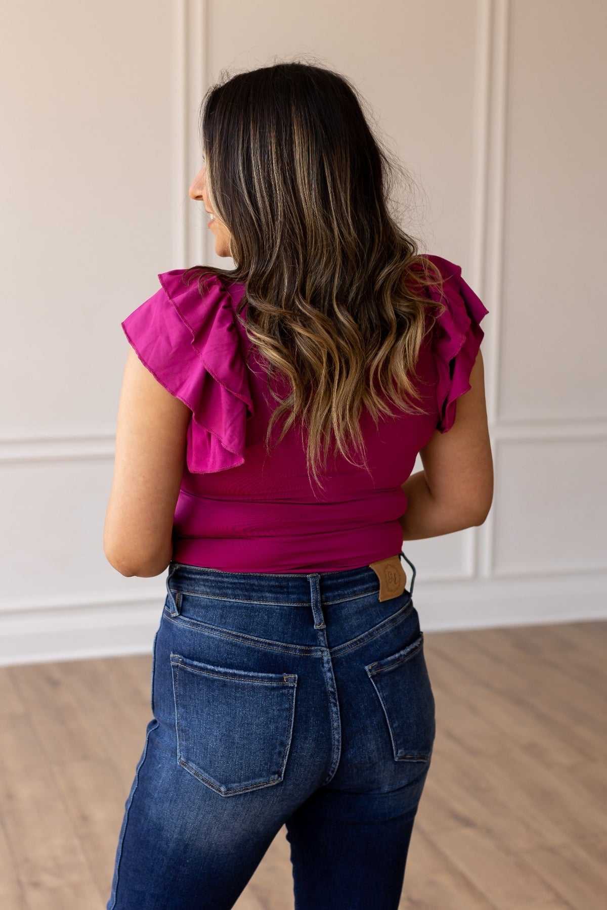The Eloise Bodysuit - Magenta