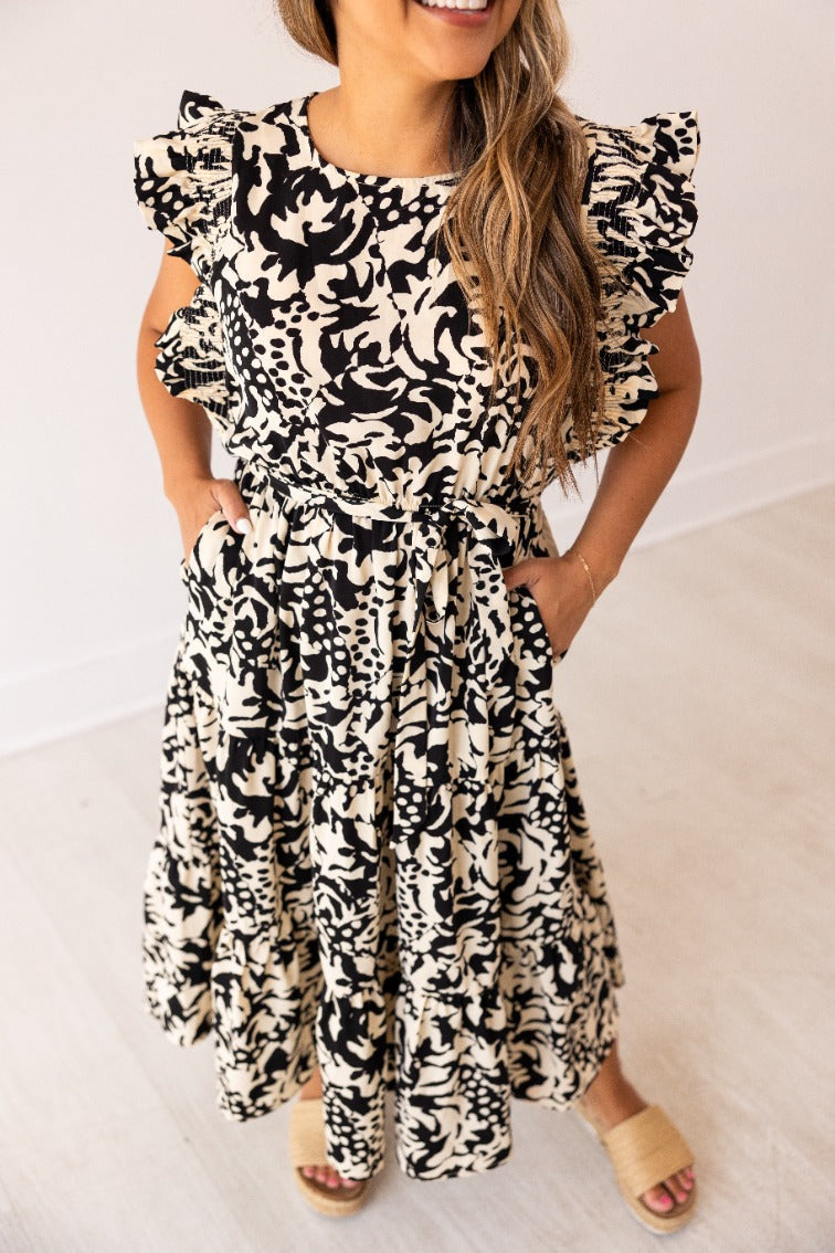 FINAL SALE - The Paige Dress - Black