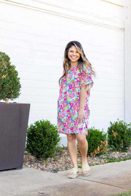 FINAL SALE - The Cara Dress - Floral