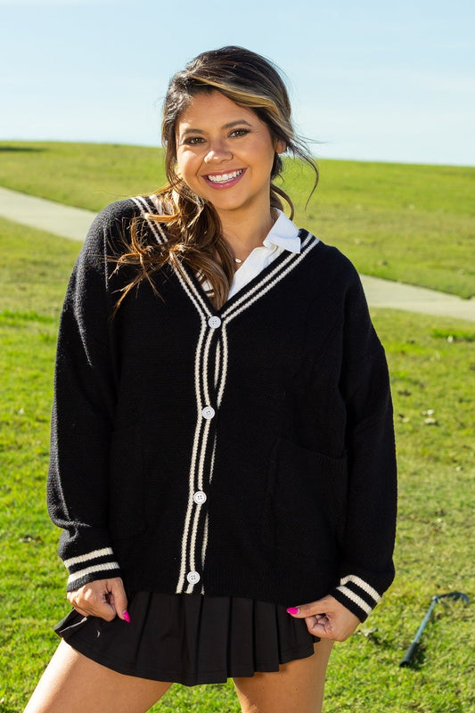 Grace's Go-To Cardigan - Black