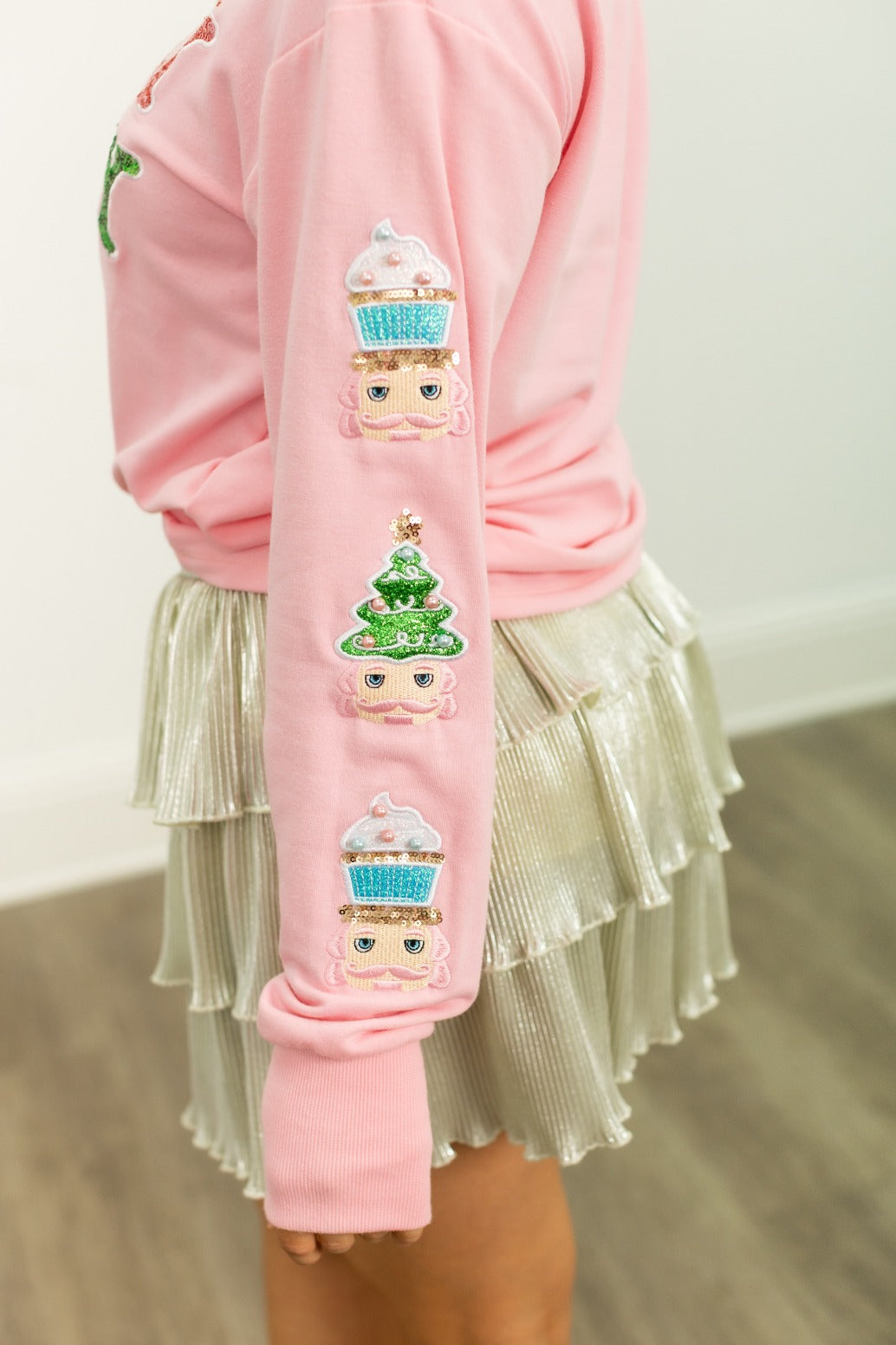 The Holly Jolly Sequin Top