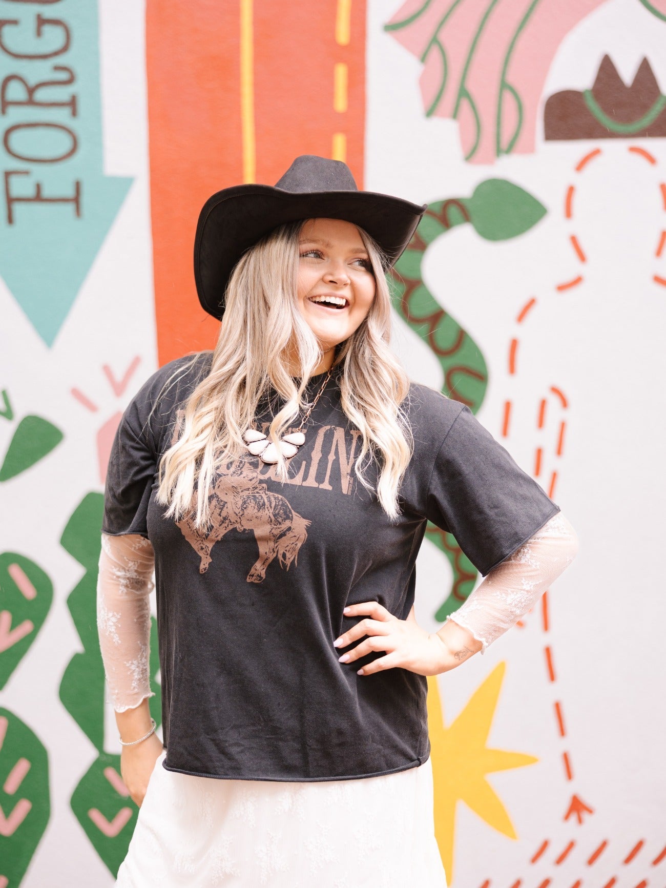 The Wranglin' Boxy Tee