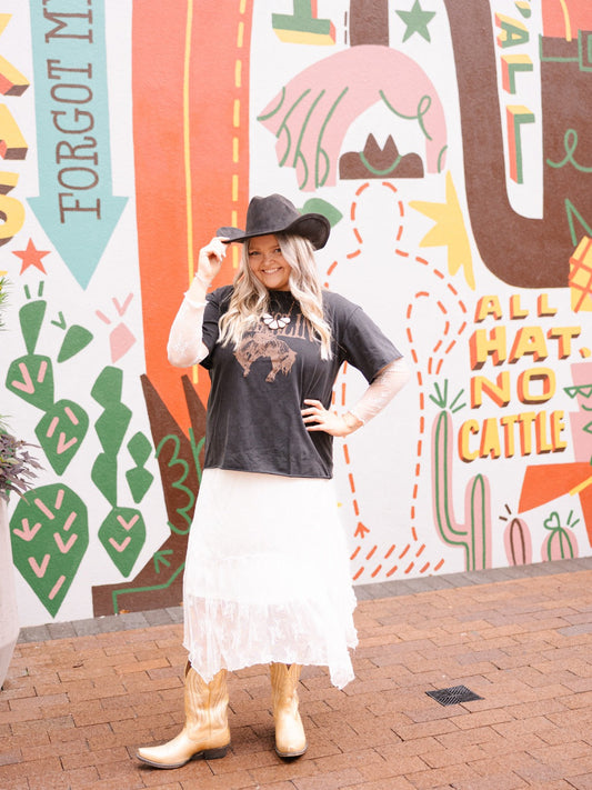 The Wranglin' Boxy Tee