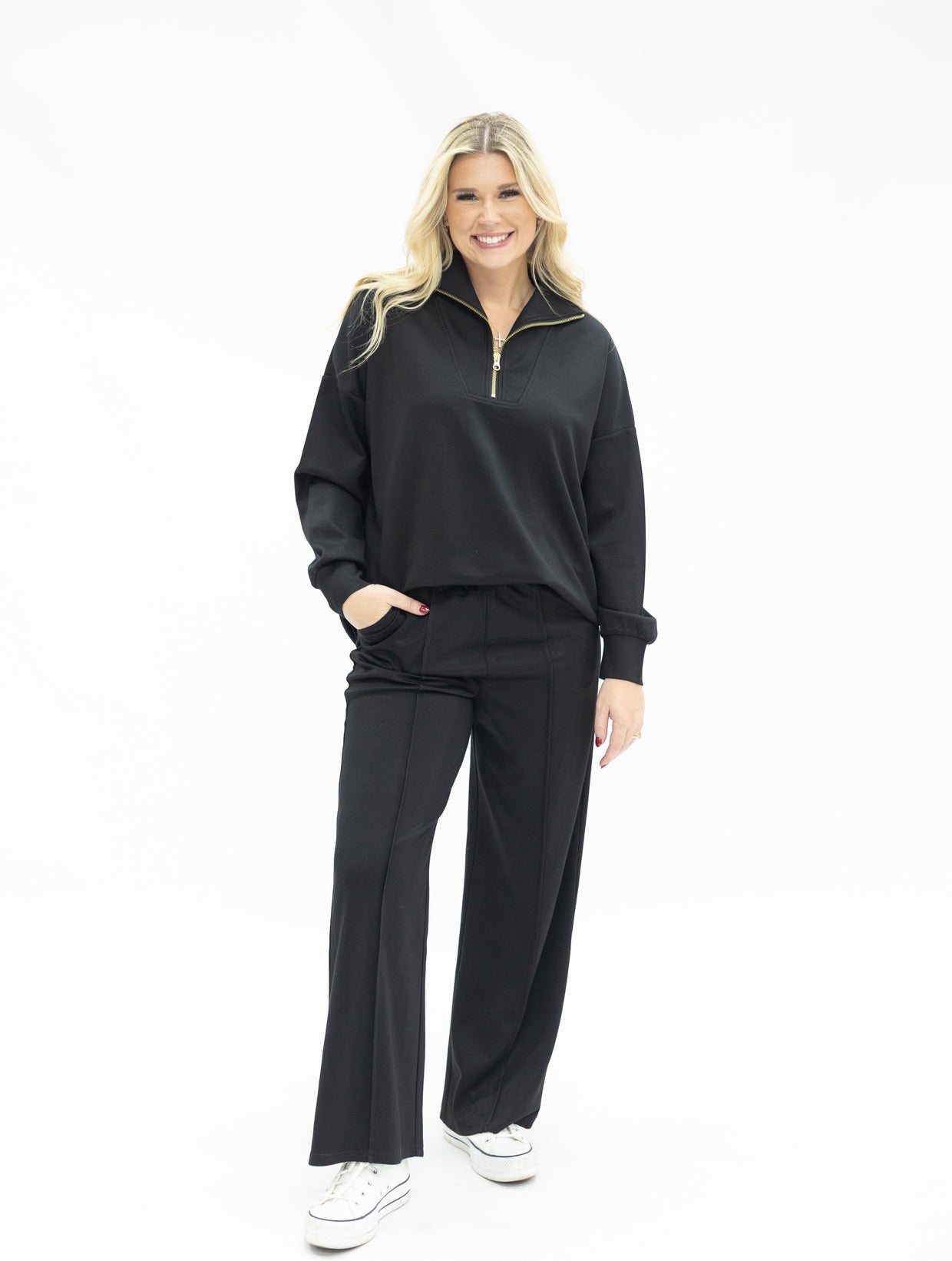 The Remi Butter Soft Pants - Black