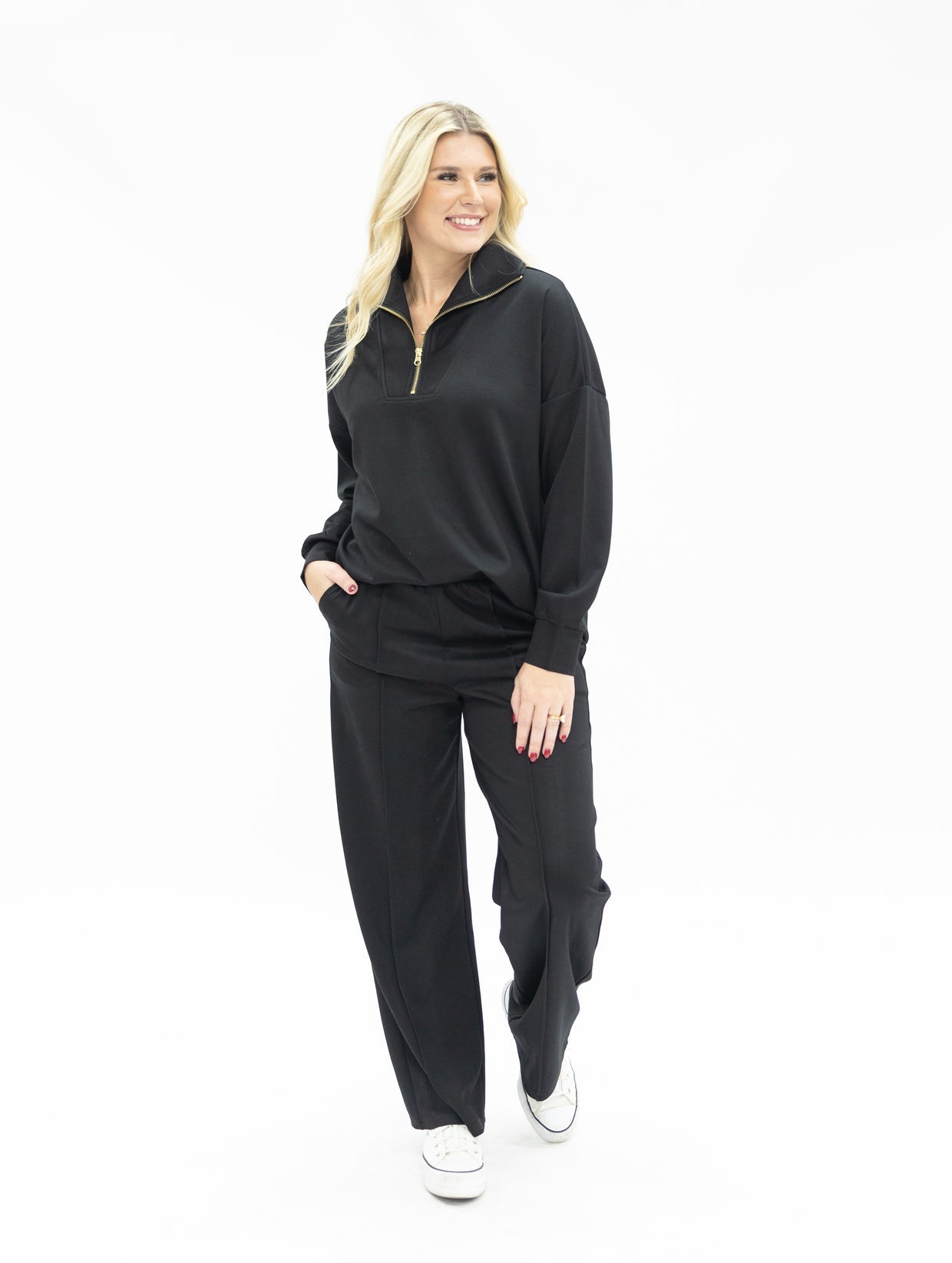 The Remi Butter Soft Pants - Black