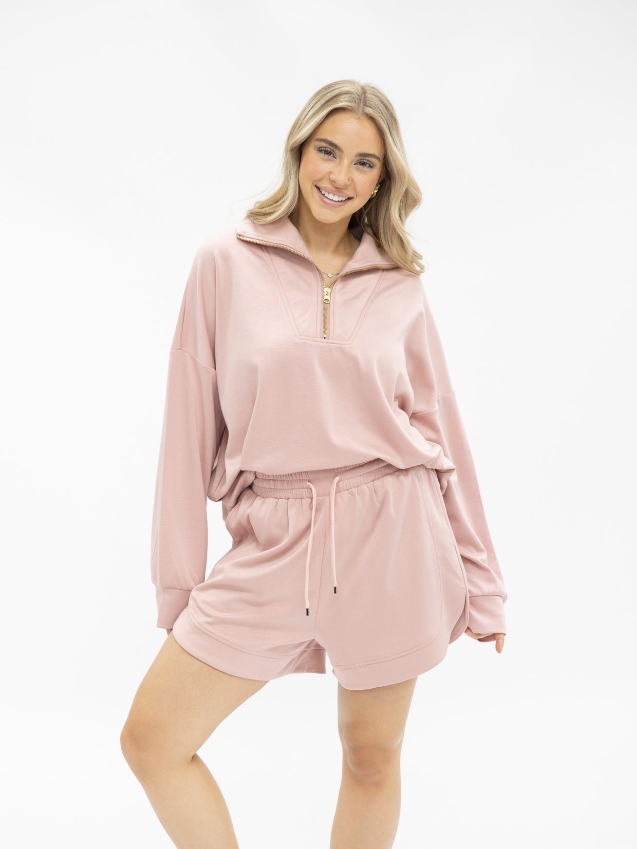 The Remi Butter Soft Shorts - Pink