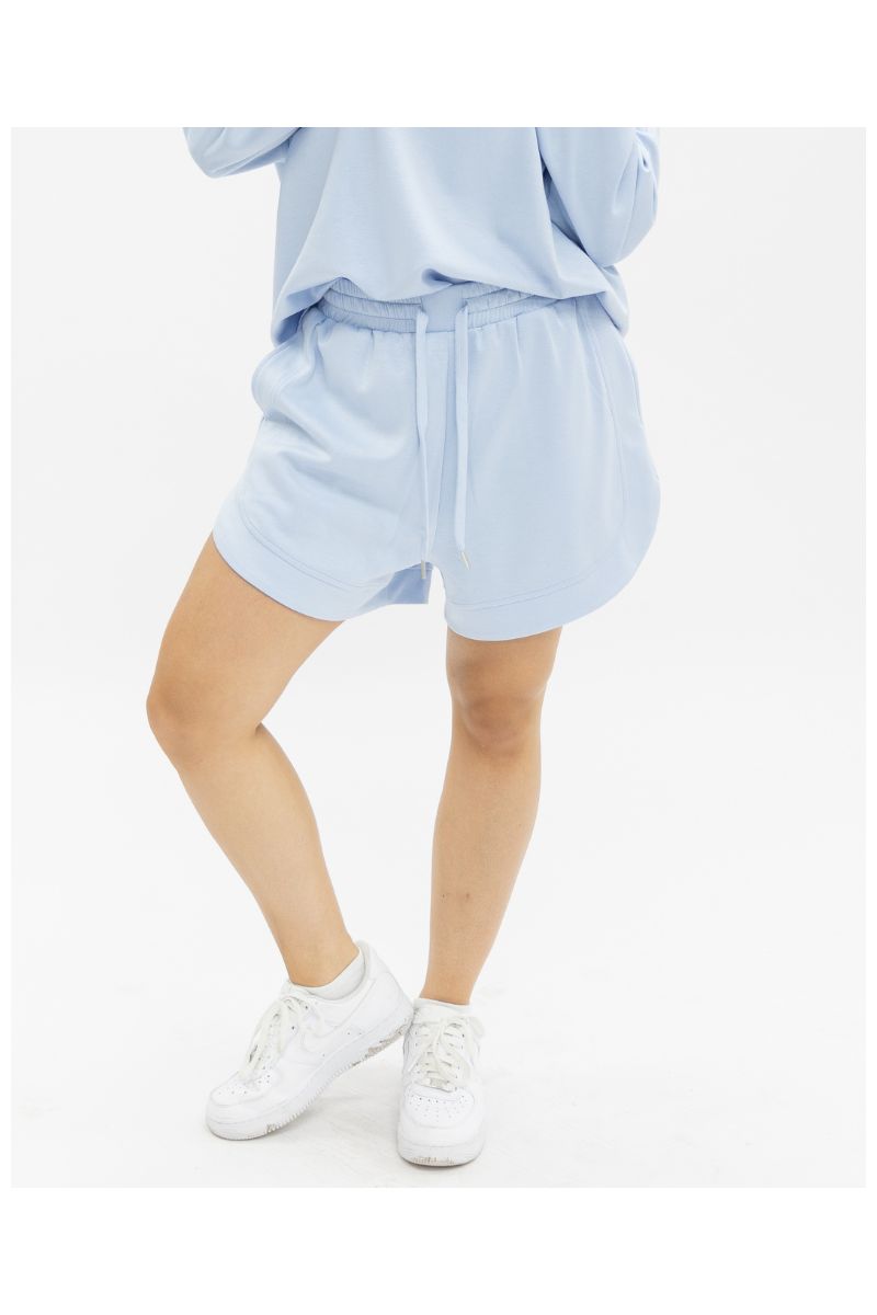 The Remi Butter Soft Shorts - Blue