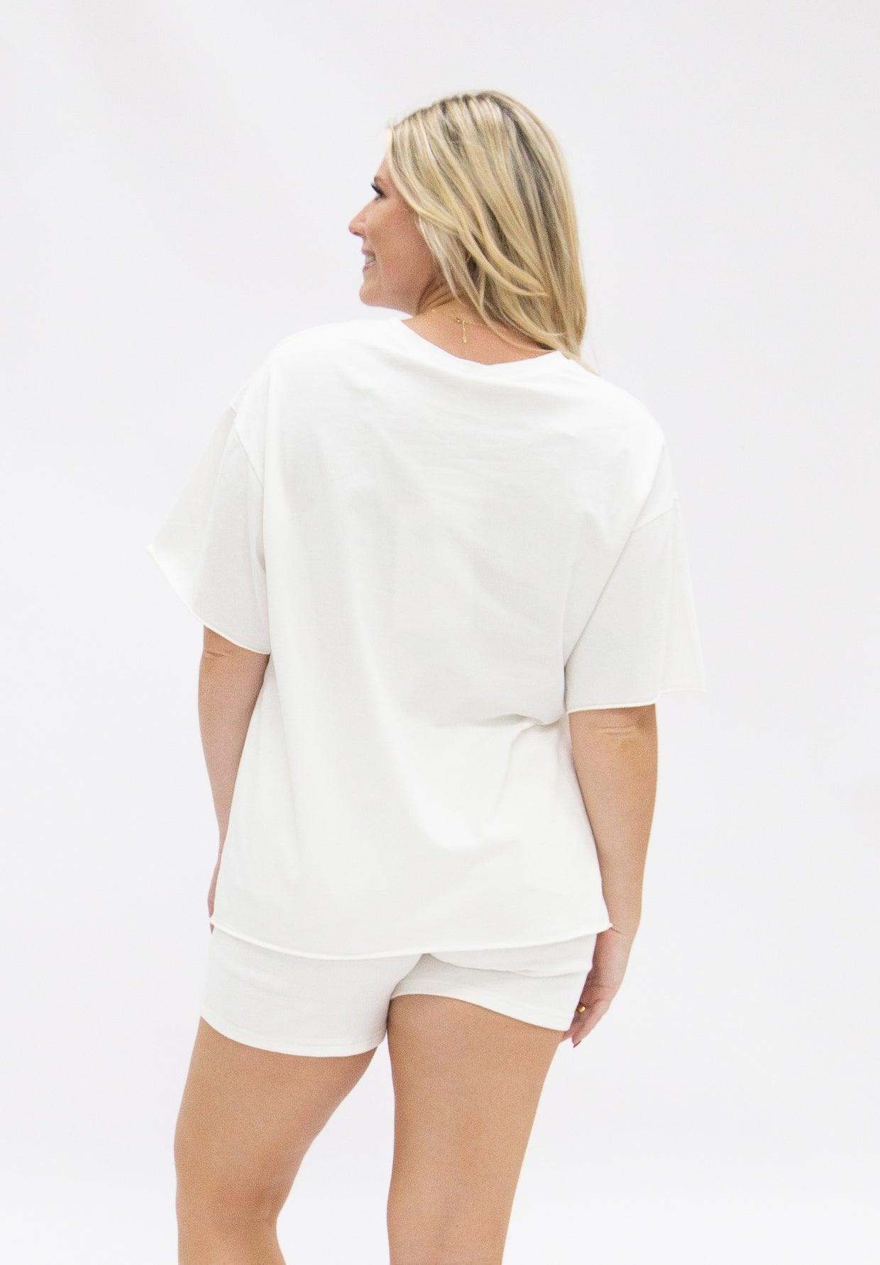 The Playball Bear Boxy Tee - White