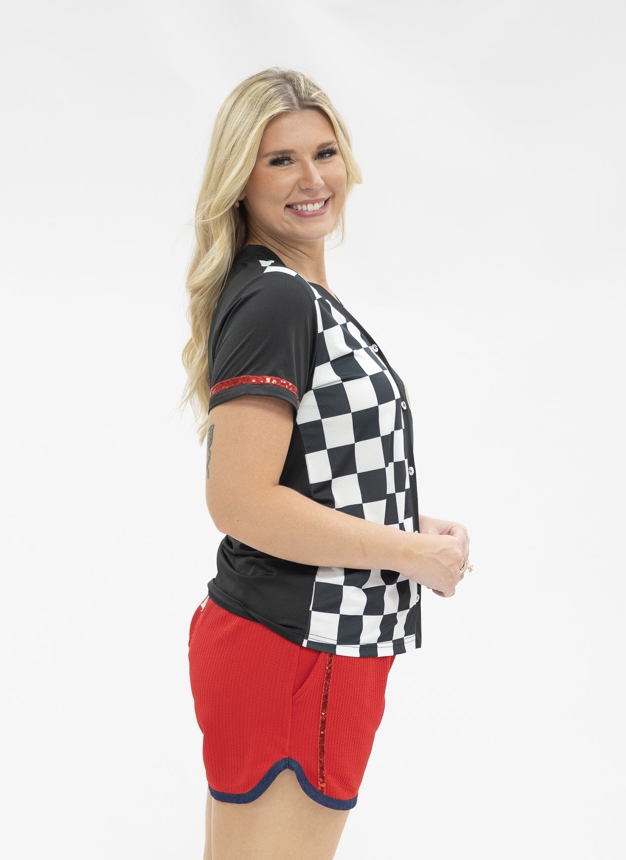 The Checkerboard Baseball Jersey