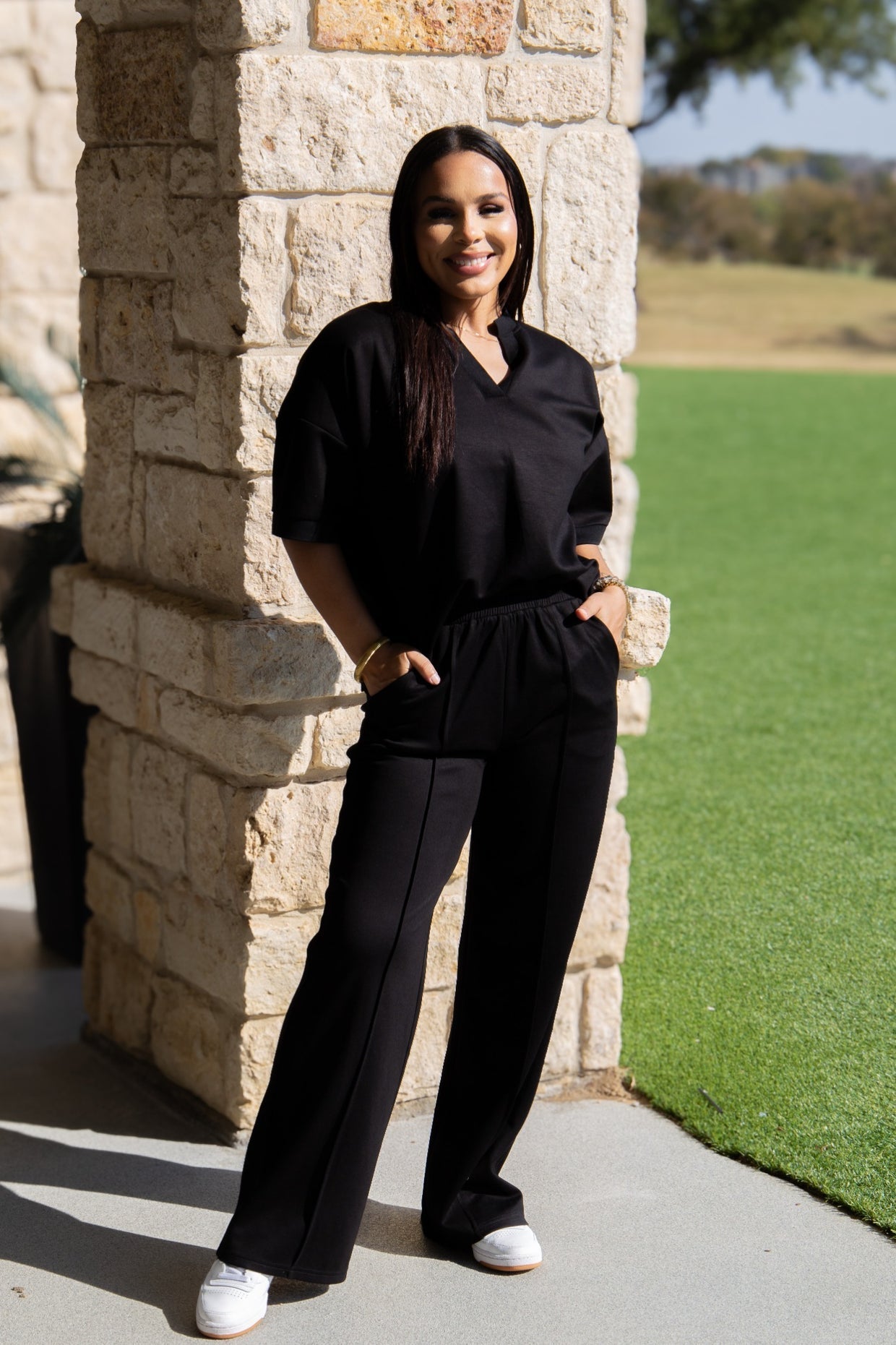 The Remi Butter Soft Pants - Black