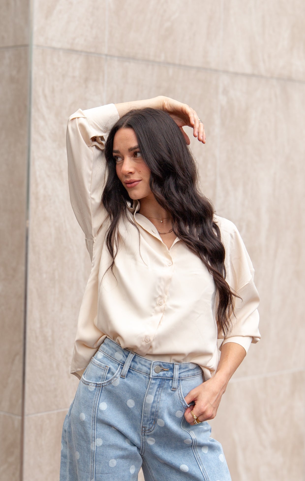 The Kathryn Top - Ivory