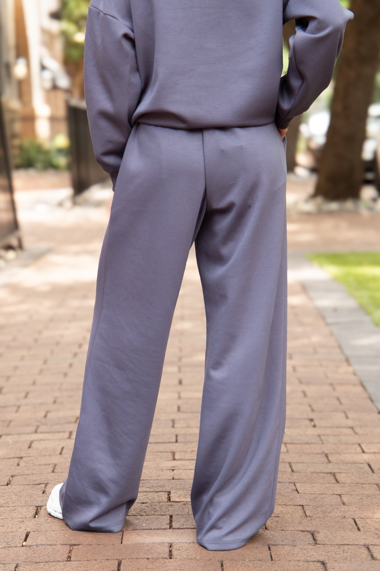 The Remi Butter Soft Pants - Slate Blue