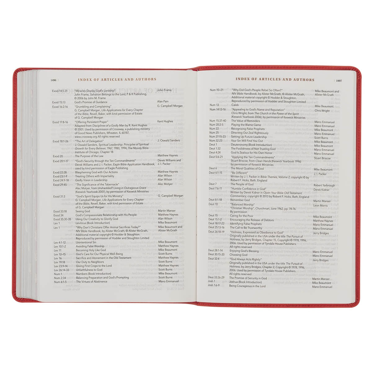 NLT, The Spiritual Growth Bible Faux Leather, Coral Vines