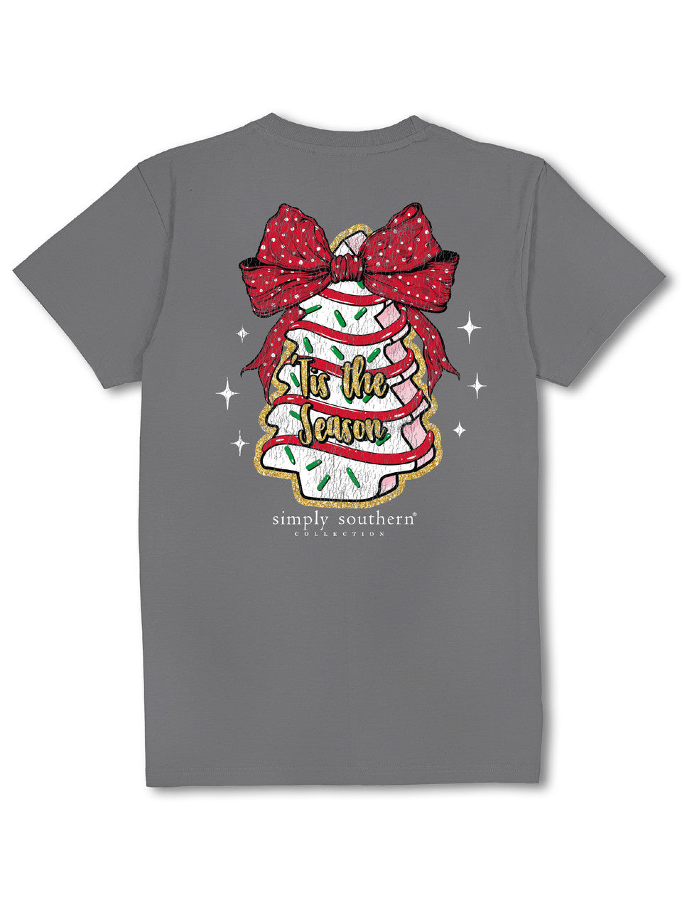 Simply Southern - Tis The Season Christmas Tree Cake Tee - 2025
