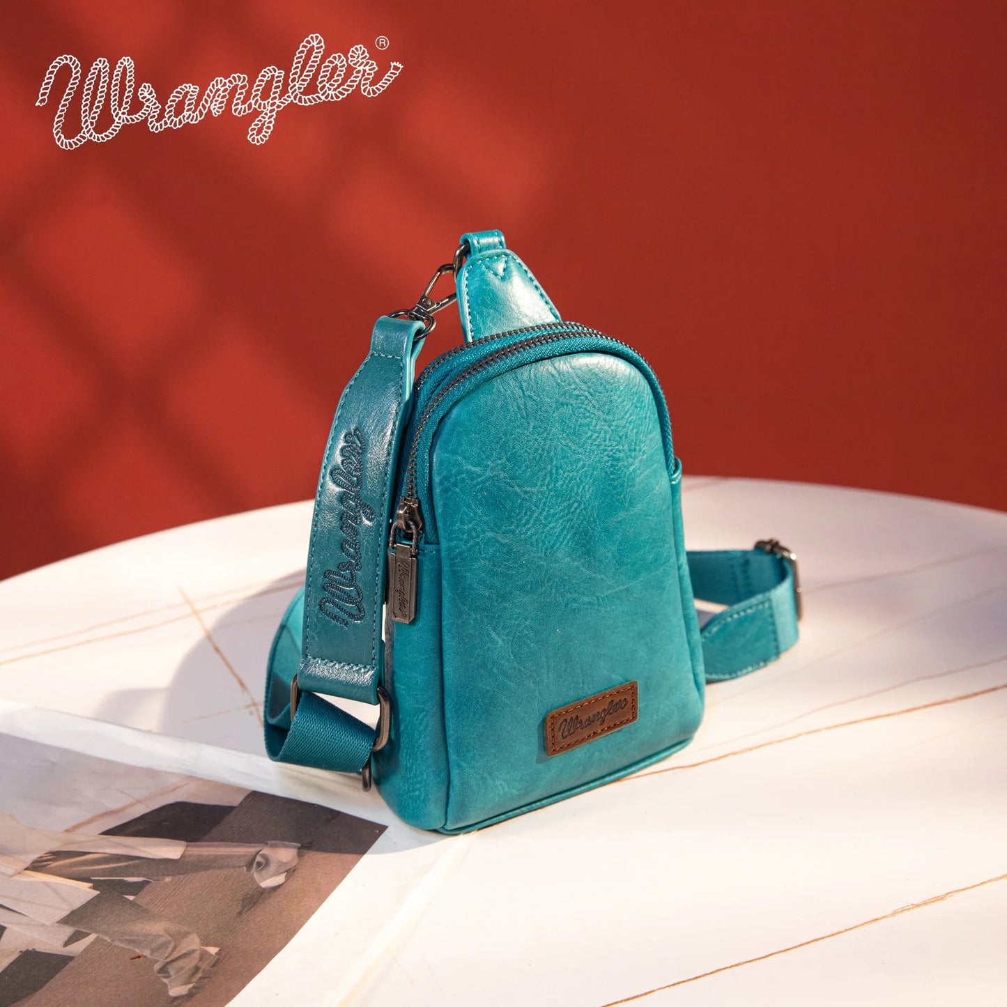 Montana West - Wrangler Sling Bag/Crossbody/Chest Bag - Turquoise
