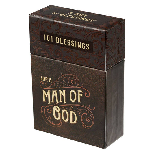 Box of 101 Blessings for a Man of God