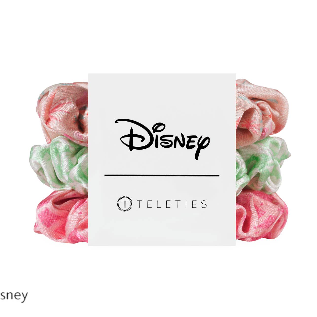 TELETIES - Small Silk Scrunchies - Moana