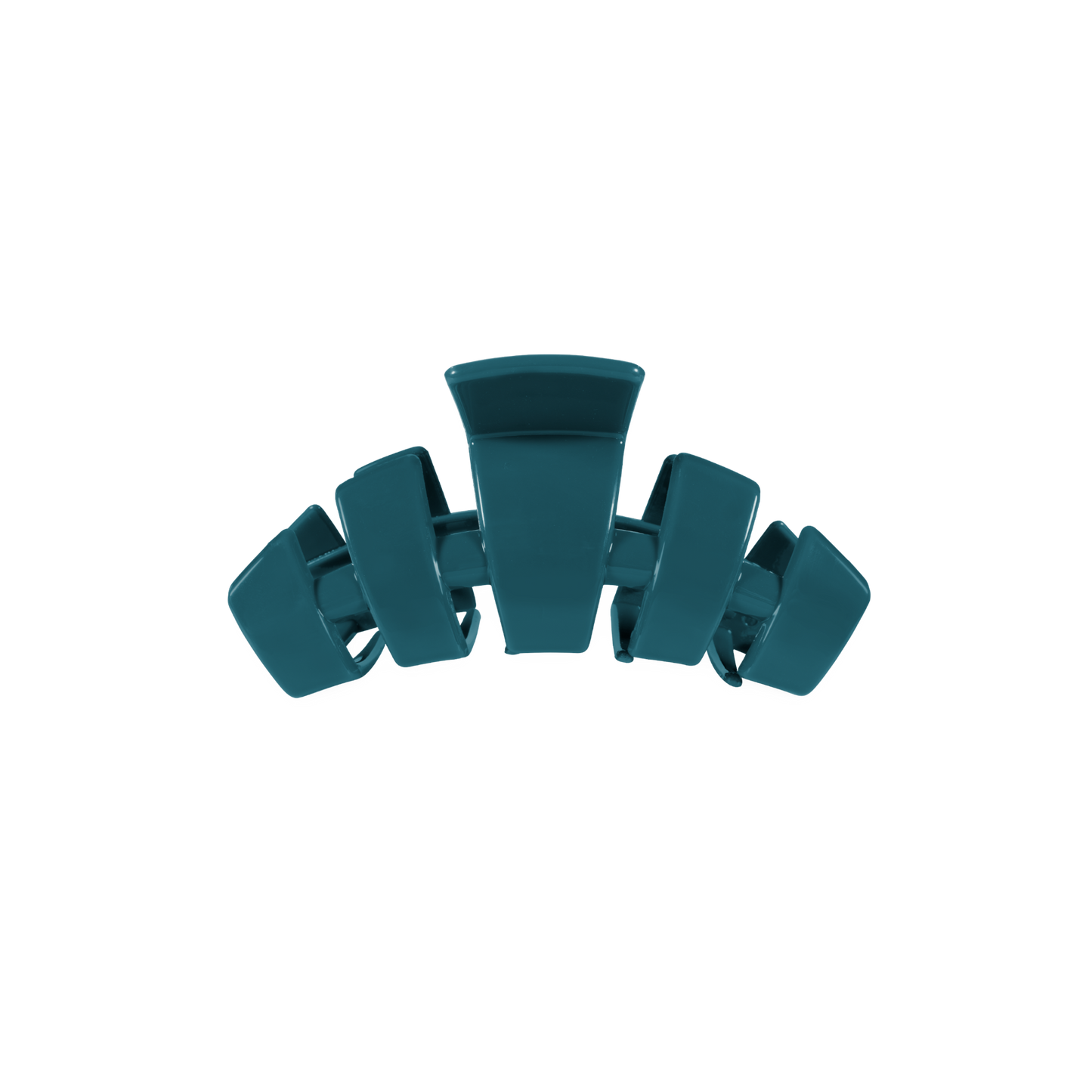 TELETIES - Classic Tiny Claw Clip - Teal With It