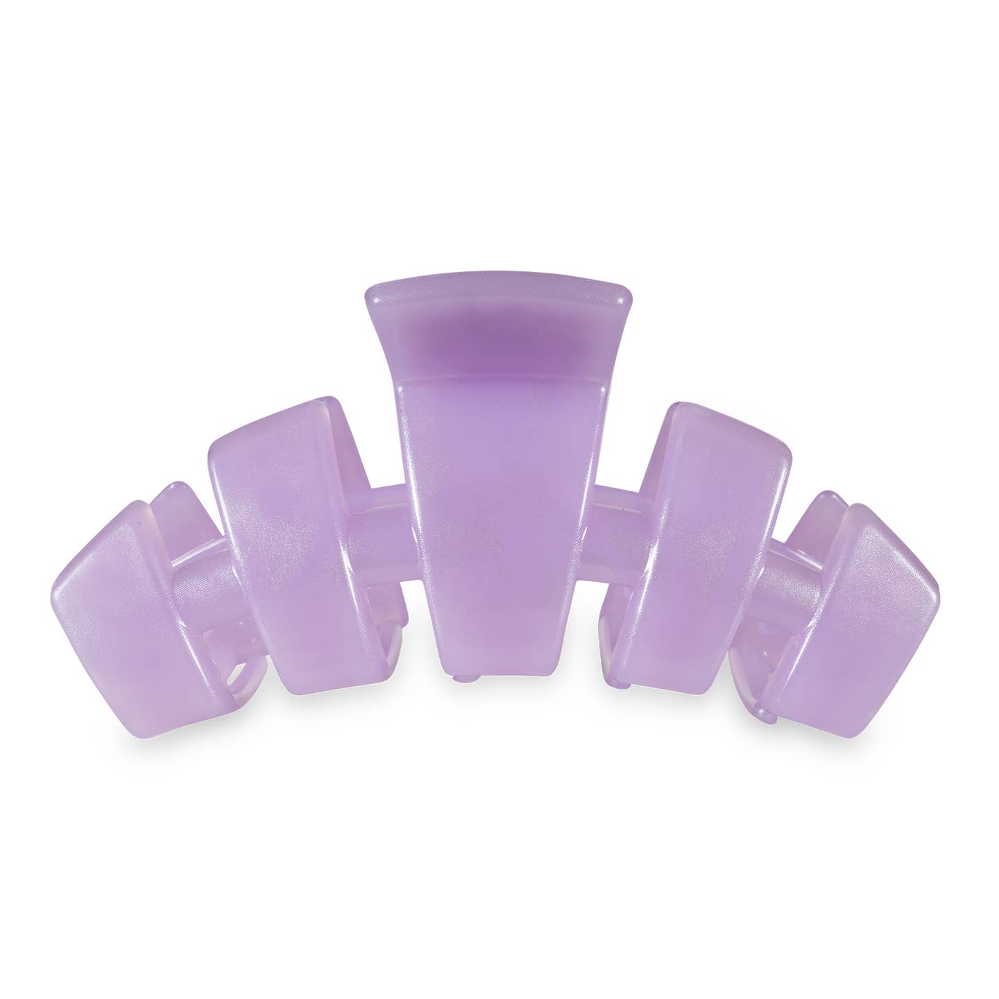 TELETIES - Classic Large Hair Clip - Lavender Mist