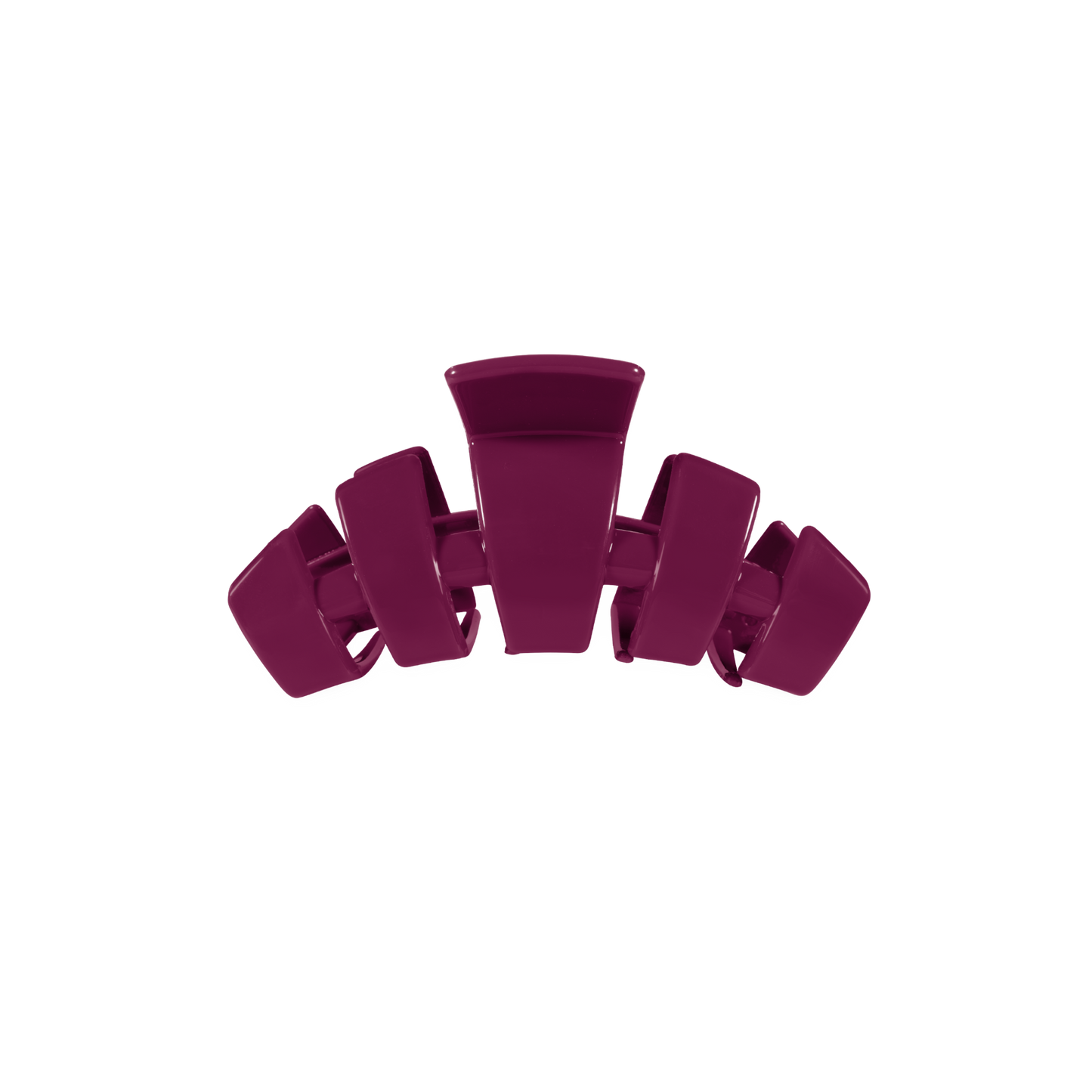TELETIES - Classic Tiny Claw Clip - Mulberry