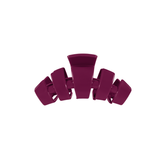 TELETIES - Classic Tiny Claw Clip - Mulberry