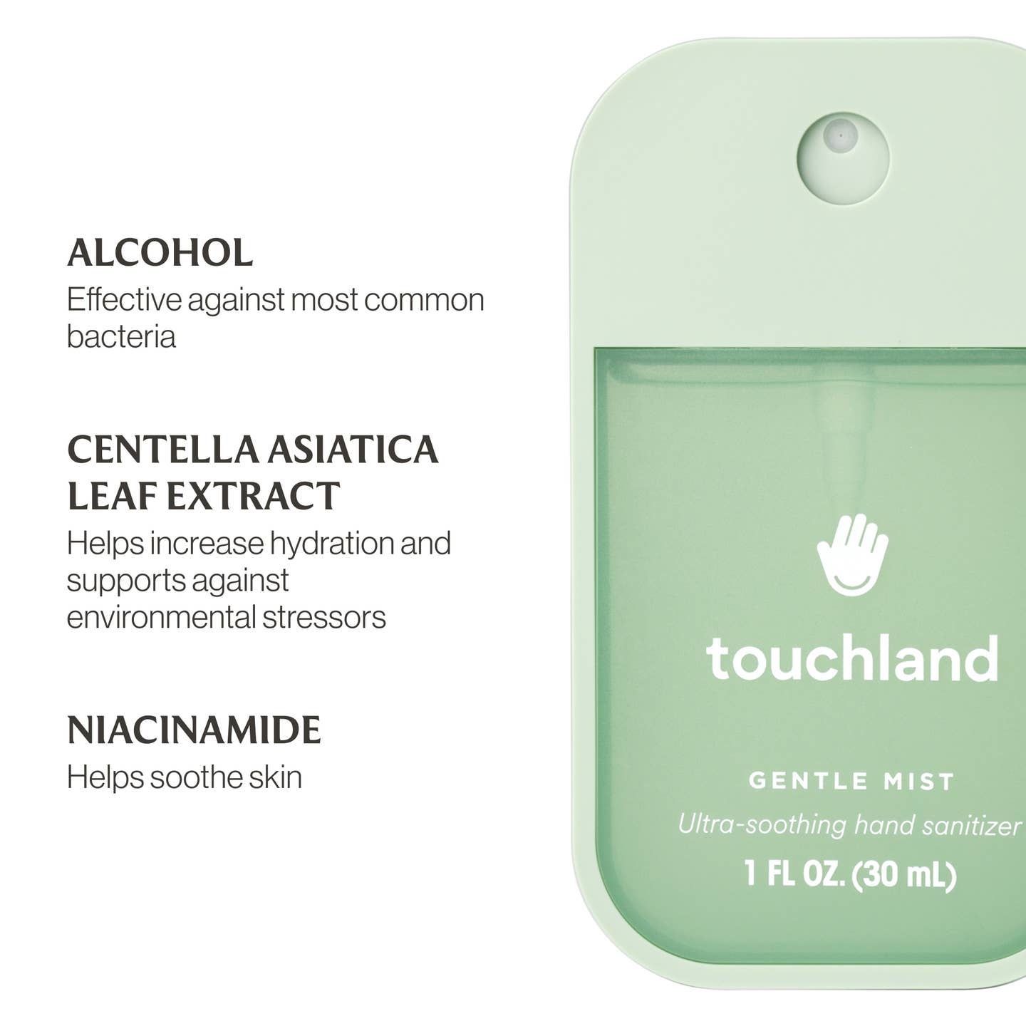 Touchland - Gentle Mist Ultra-Soothing Hand Sanitizer - Lily Of The Valley