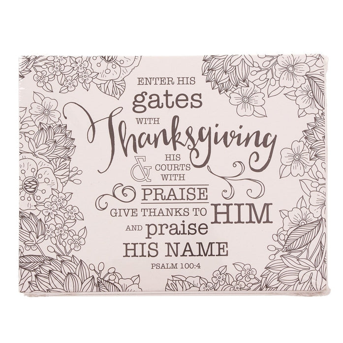 Boxed Coloring Cards Psalms in Color