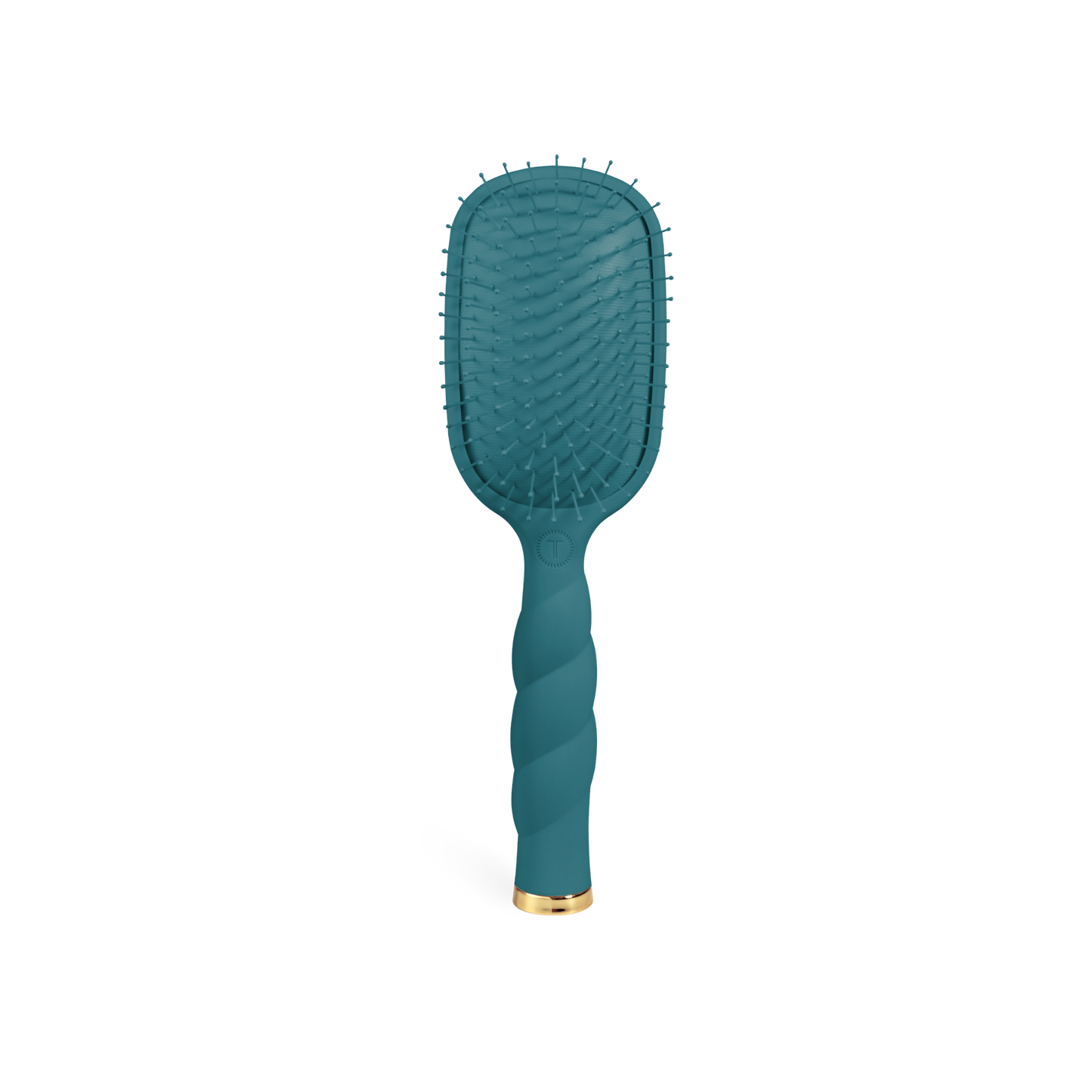 TELETIES - Detangler Hair Brush for Medium Hair - Teal With It