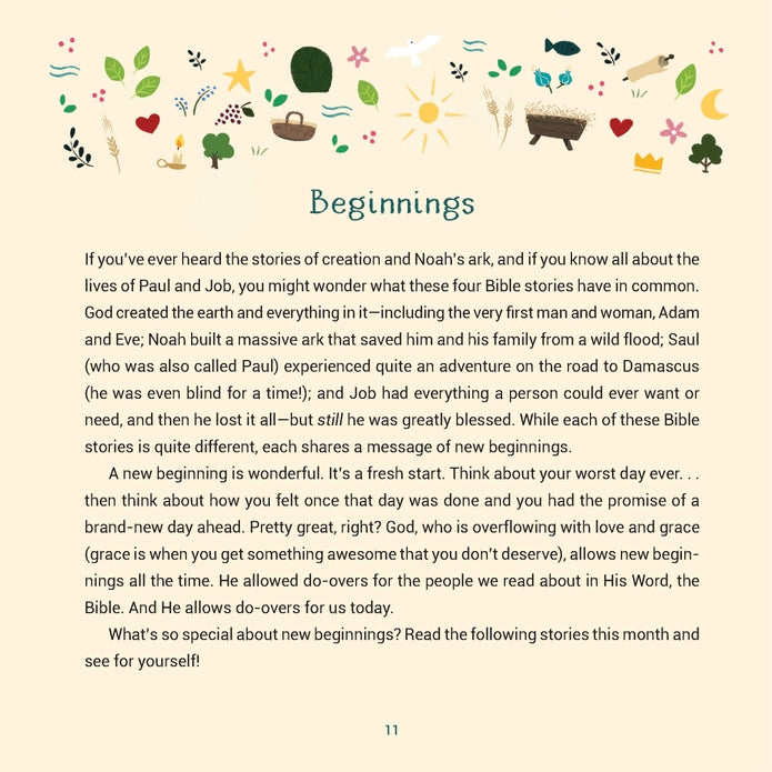 A Year of Bible Stories - Keepsake Bible Storybook