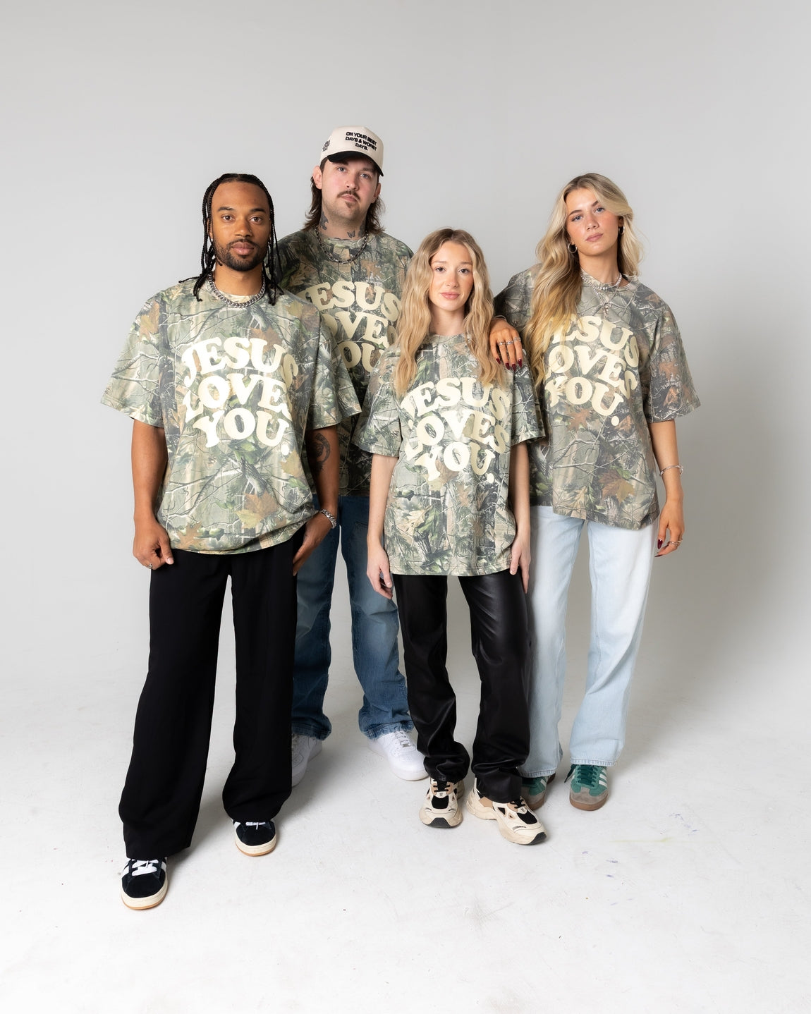 The Jesus Loves You Camo Tee
