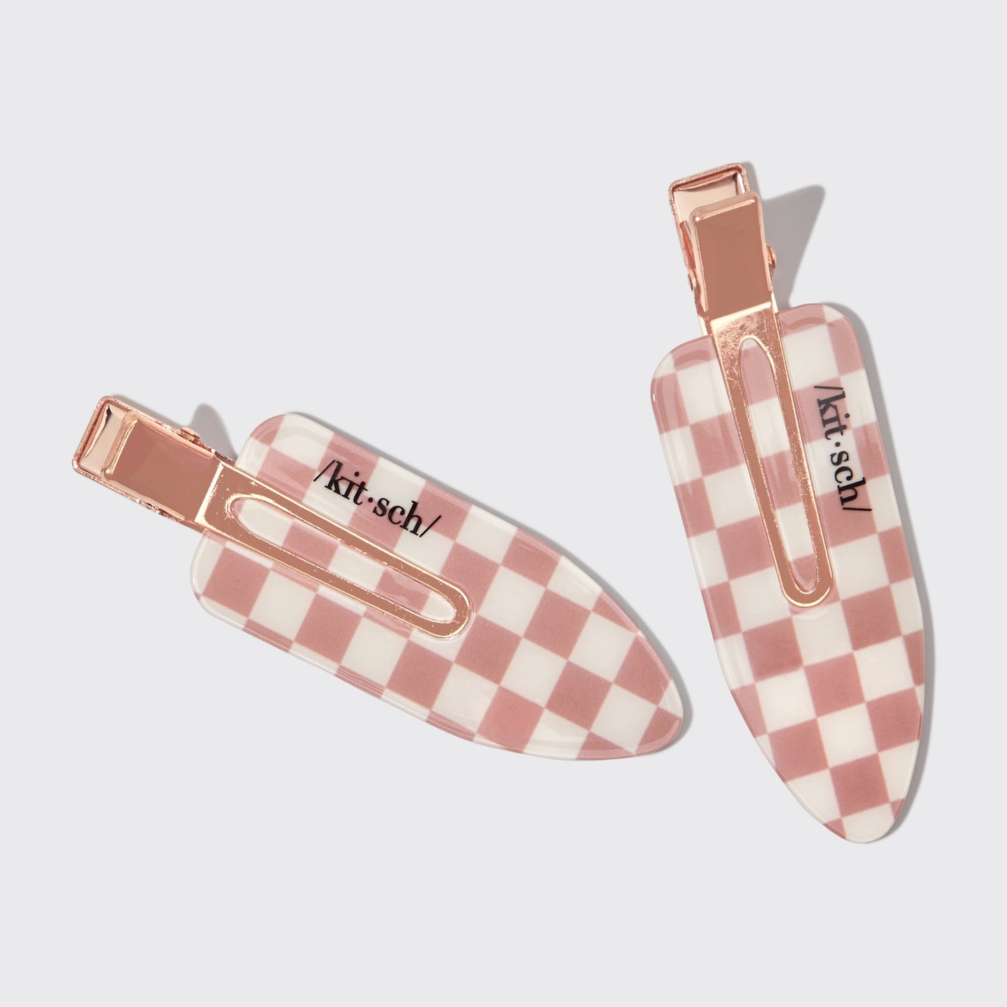 KITSCH - Recycled Plastic XL Creaseless Clips 2pc Set - Terracotta