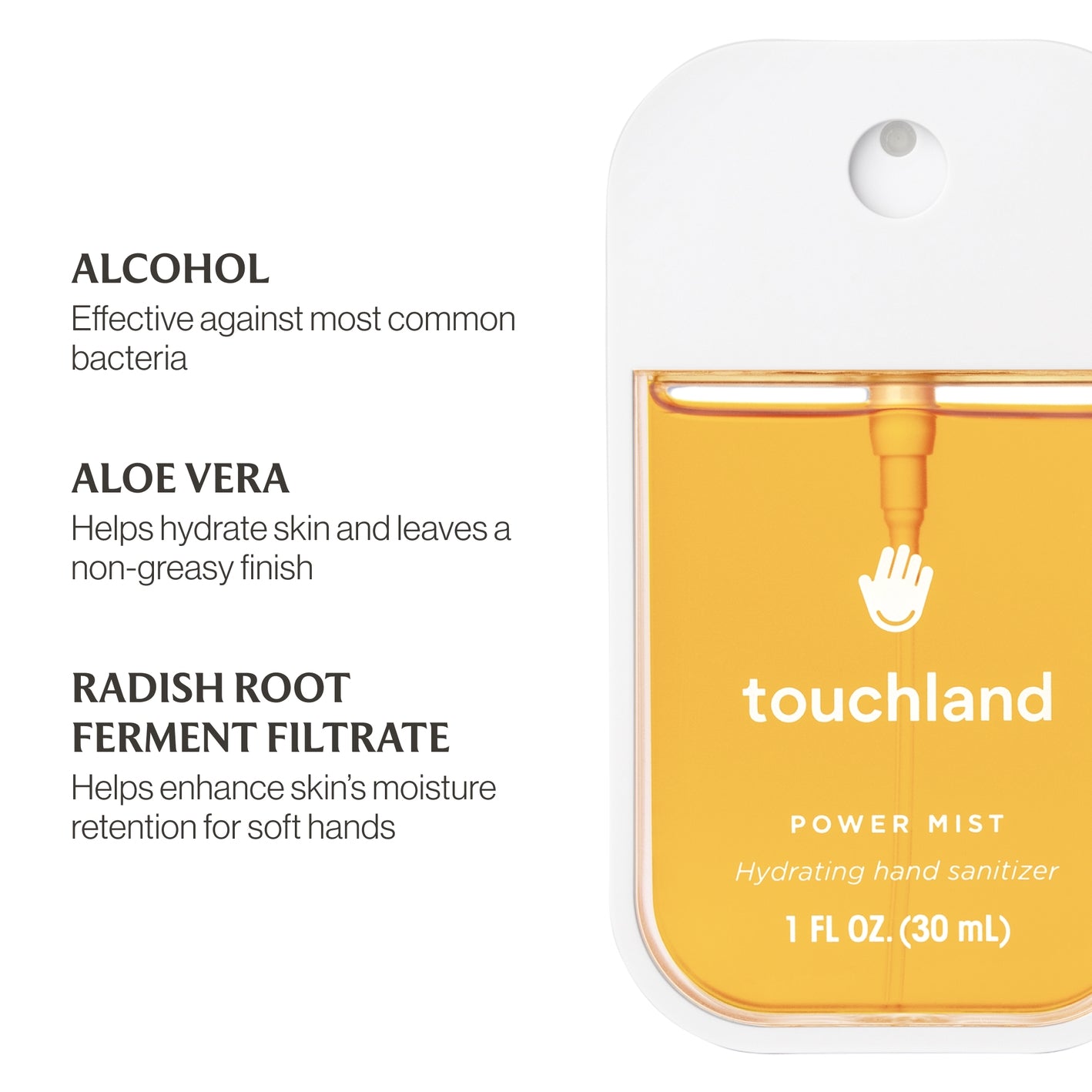 Touchland - Power Mist Hydrating Hand Sanitizer - Mango Passion