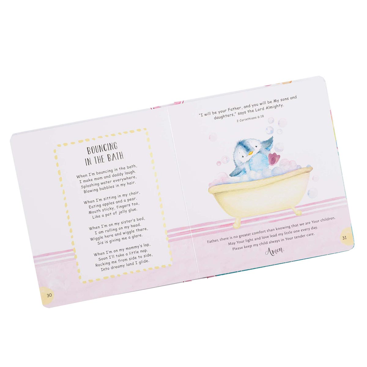 My LullaBible For Girls - Padded Hardcover Board Book