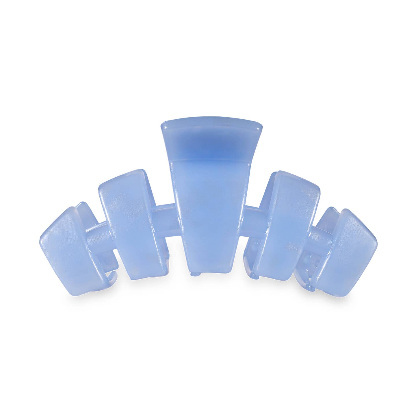 TELETIES - Classic Small Hair Clip - Blue Lagoon