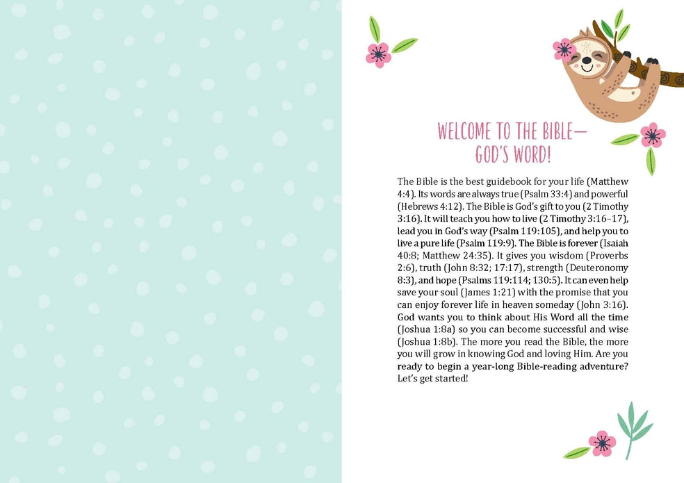 Read and Pray through the Bible in a Year for Girls