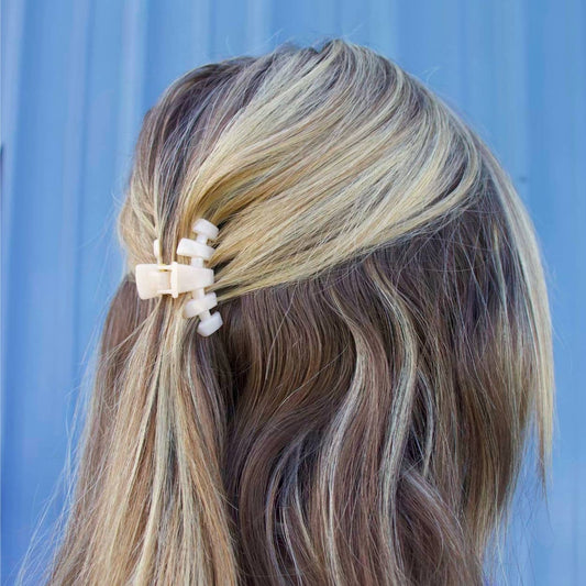 TELETIES - Classic Tiny Hair Clip - Soft Surf