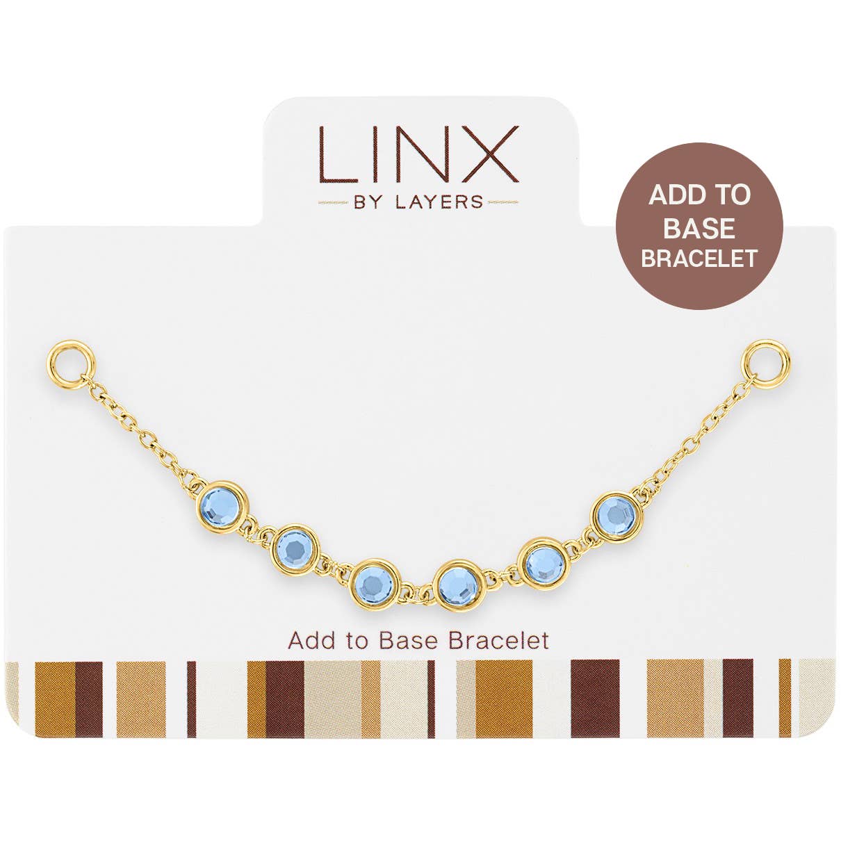 LINX - Add On - Gold Multi Light Sapphire