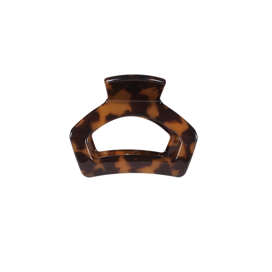 TELETIES - Open Petite Hair Clip - Tortoise