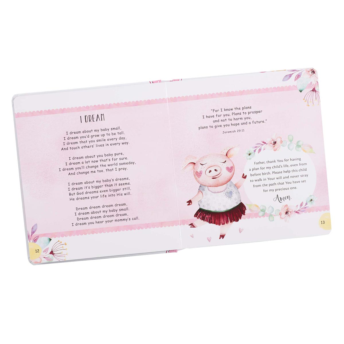 My LullaBible For Girls - Padded Hardcover Board Book
