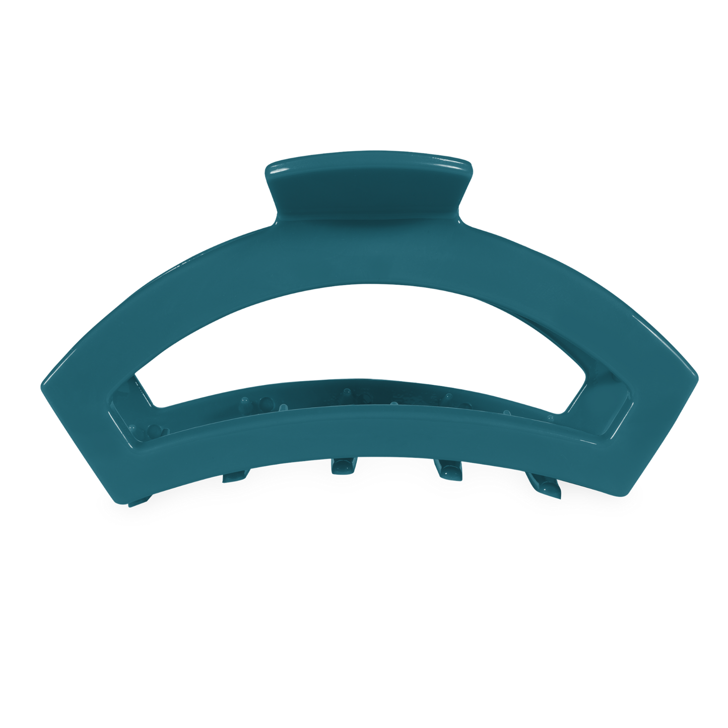 TELETIES - Open Large Hair Clip - Teal With It