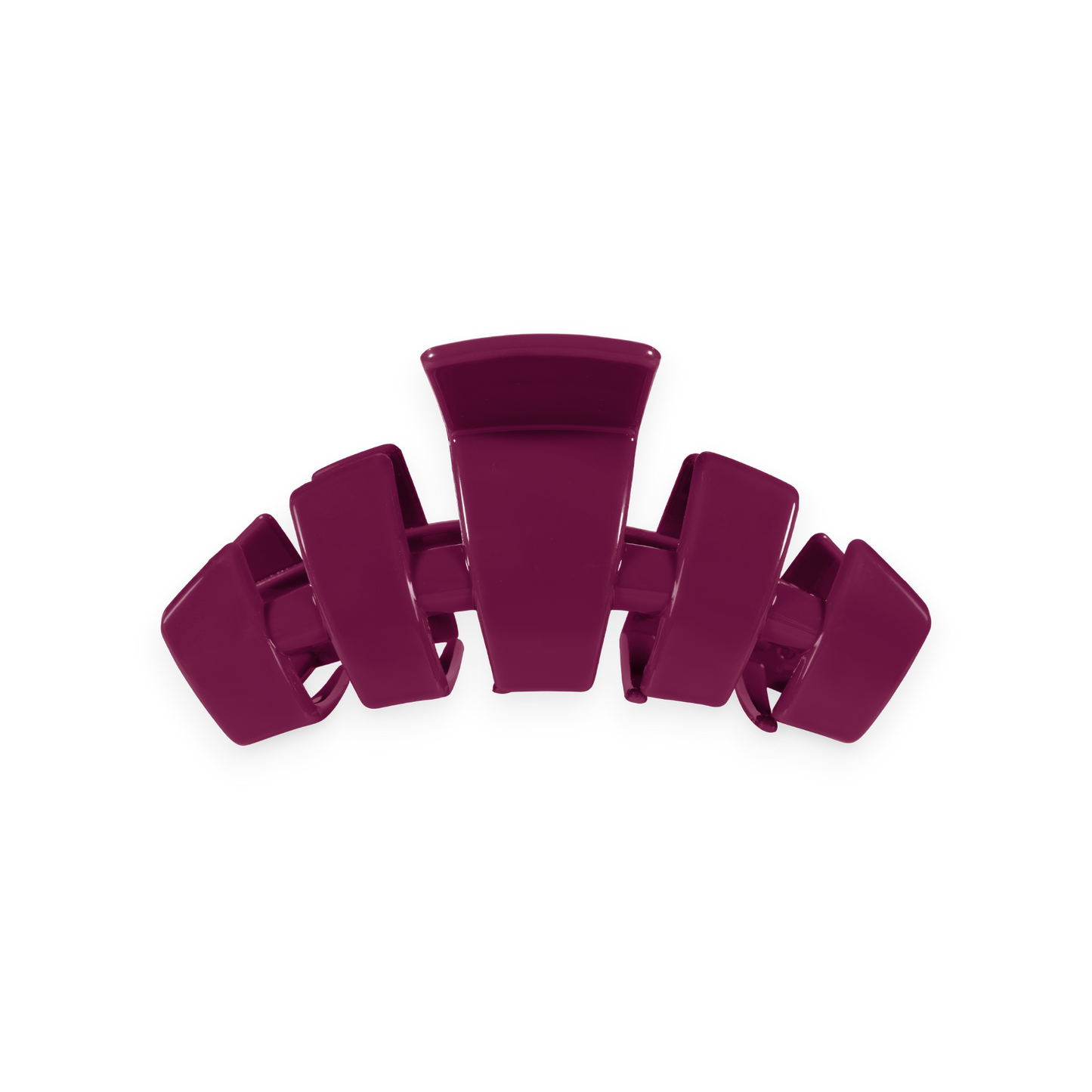 TELETIES - Classic Small Claw Clip - Mulberry