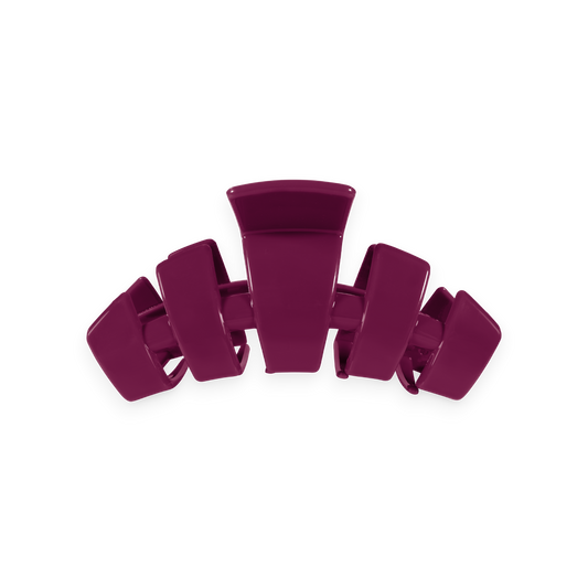 TELETIES - Classic Small Claw Clip - Mulberry