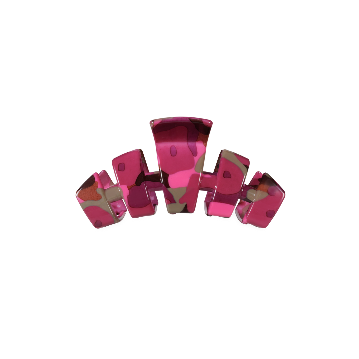 TELETIES - Classic Tiny Claw Clip - Garden Glam