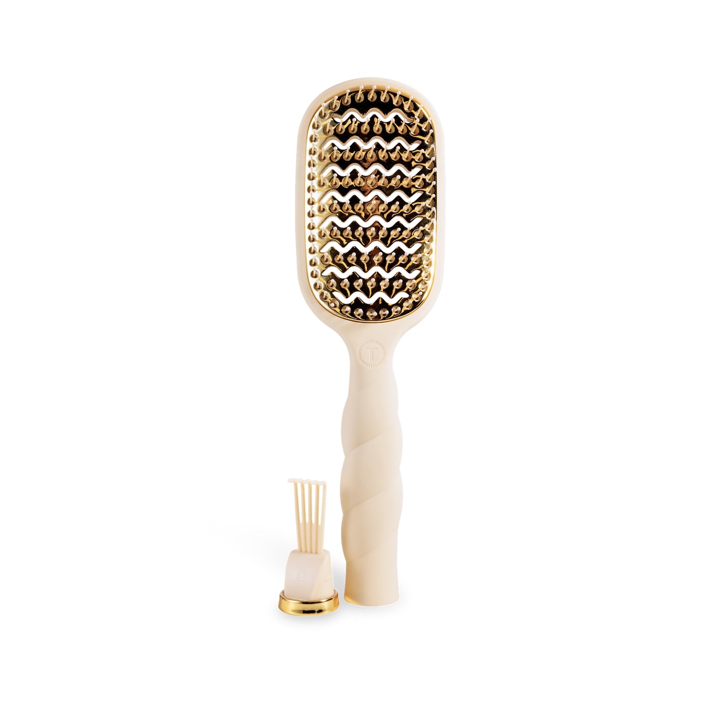 TELETIES - Vented Hair Brush - Tan