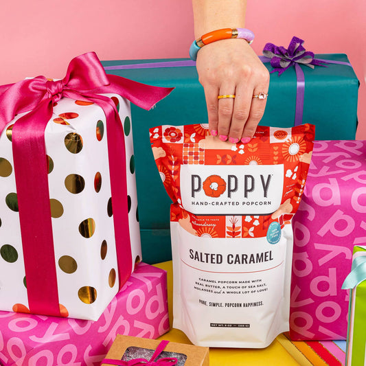 Poppy Hand-Crafted Popcorn - Salted Caramel 7.5 oz